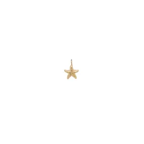 14k Starfish Charm