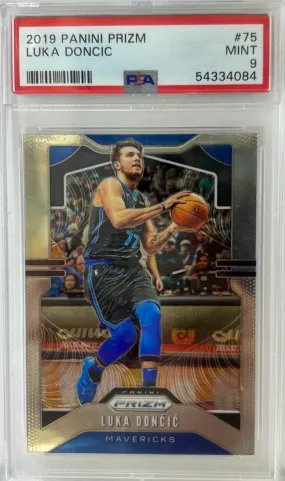 2019-20 Luka Doncic Panini Silver Prizm PSA 9