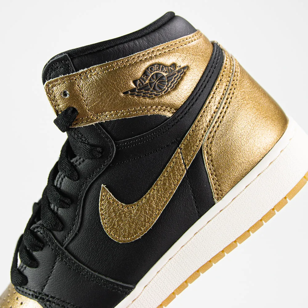 Air Jordan 1 Retro High OG GS (Black/Metallic Gold-Sail)