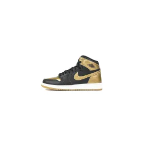 Air Jordan 1 Retro High OG GS (Black/Metallic Gold-Sail)