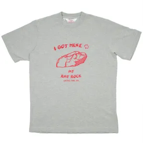 Battenwear - I Got Mine Printed T-shirt - Heather Grey