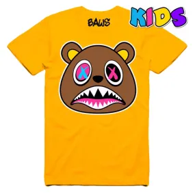 BAWS Boys Crazy Baws Tee (Gold)