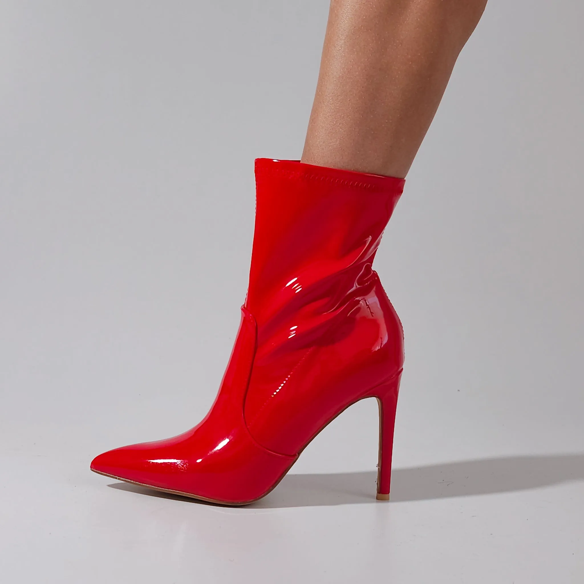 Botines Margot rojos