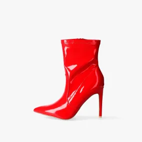 Botines Margot rojos