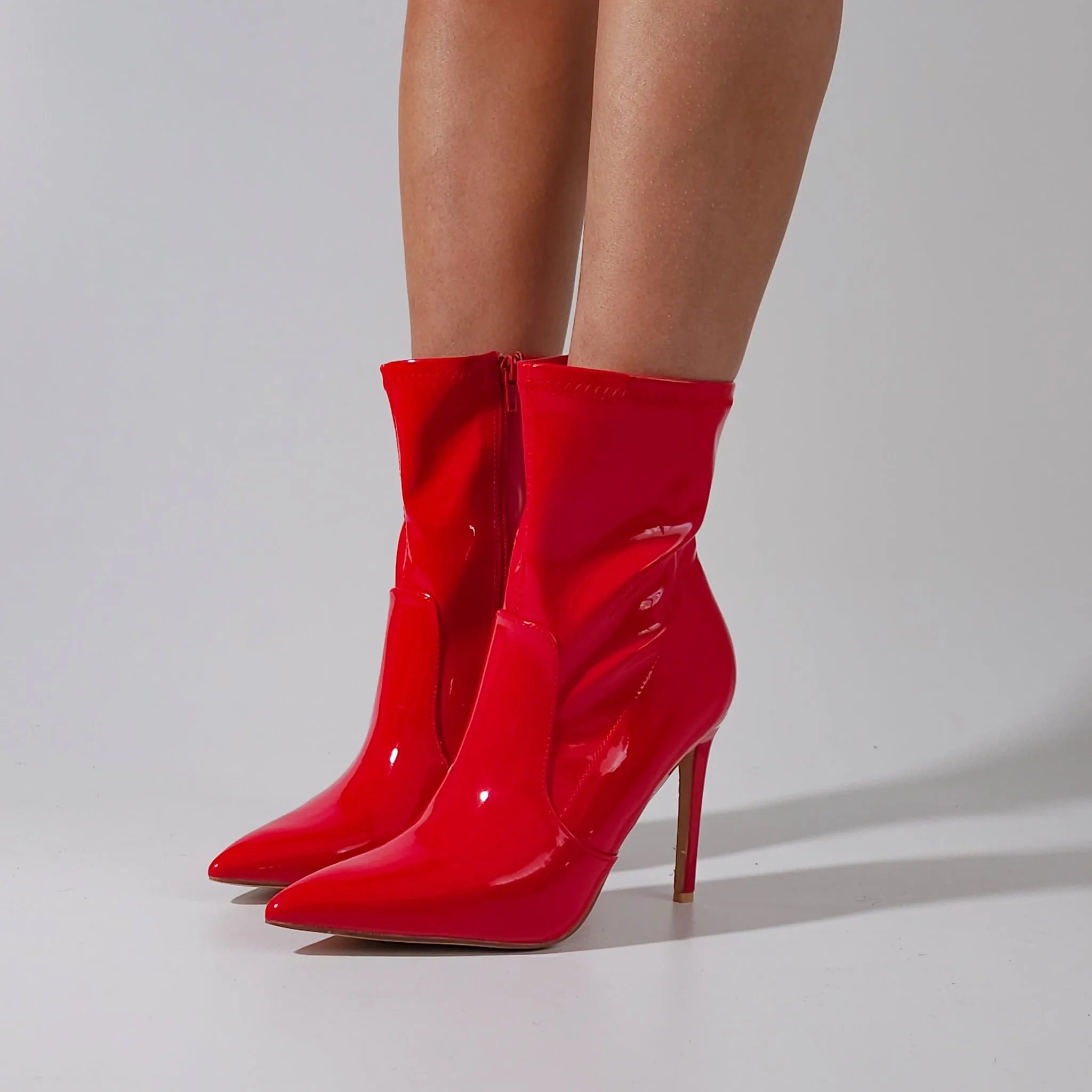 Botines Margot rojos