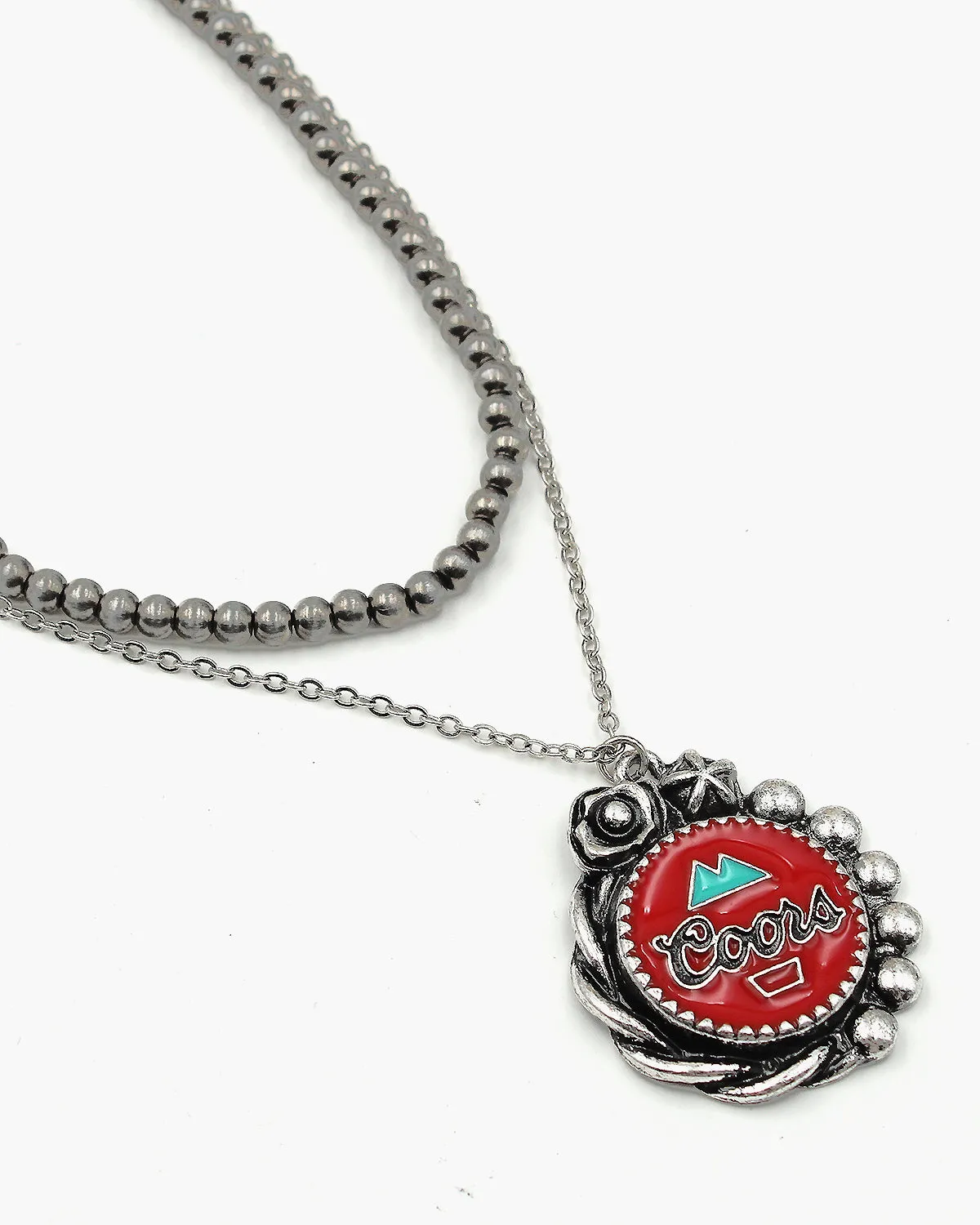 Bottle Cap Pendant Necklace