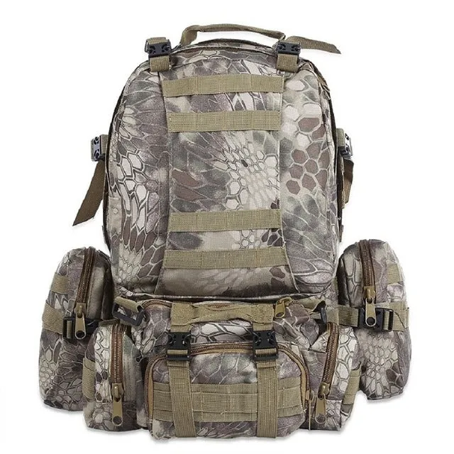 Bulletproof Zone Large Modular Outdoor Tactical Backpack