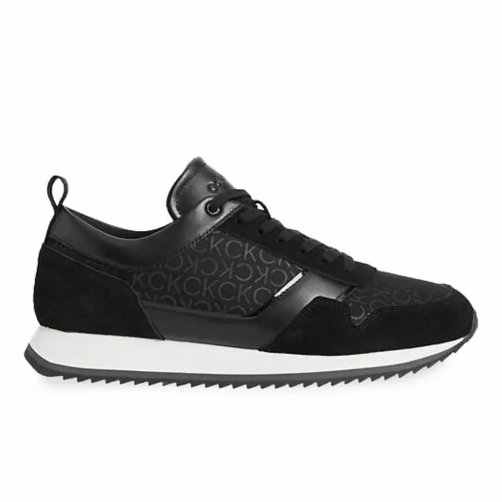 Calvin Klein Low Top Lace Up Mesh Mono Men HM0HM00909-BLK