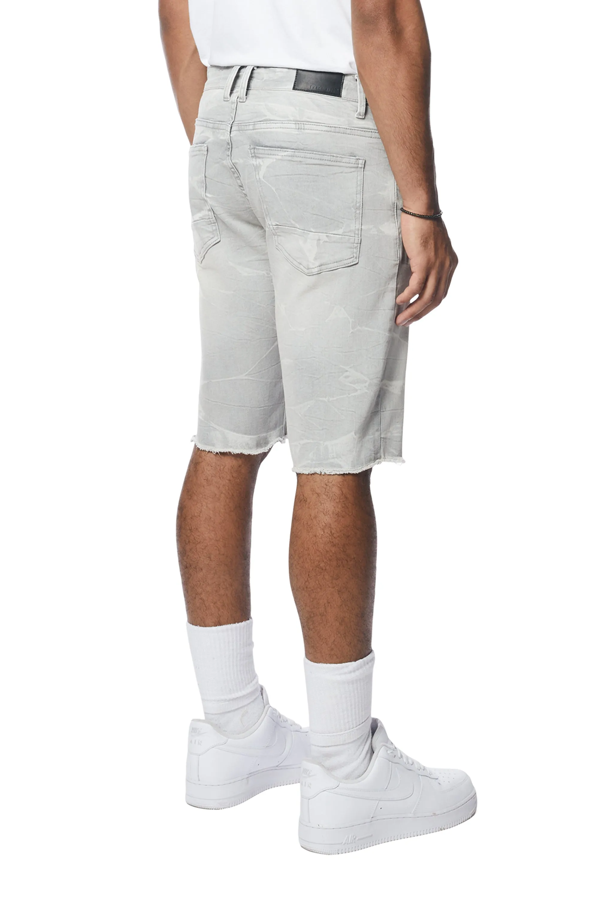 Essential Jean Shorts - Cloud Grey