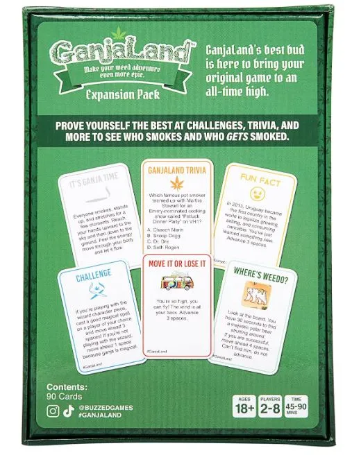 Game - Ganjaland Expansion Pack