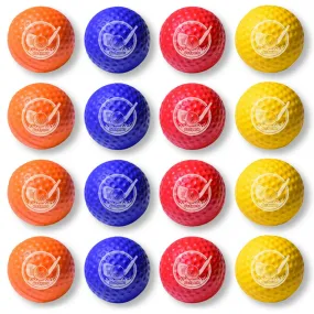 Golf Foam Practice Balls - 16 Pack | Indoor Outdoor Use