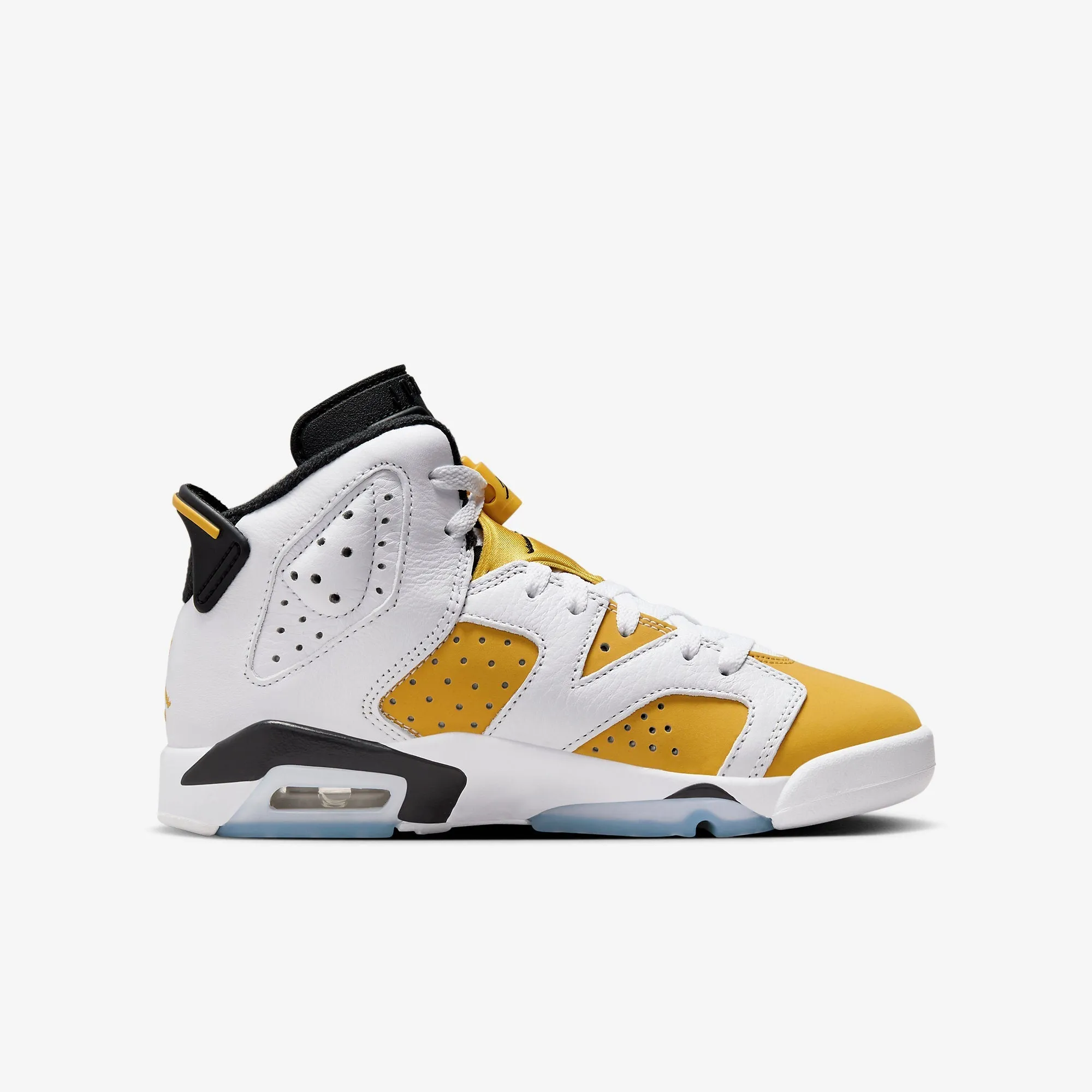 (GS) Air Jordan 6 Retro 'White / Yellow Ochre' (2024) 384665-170