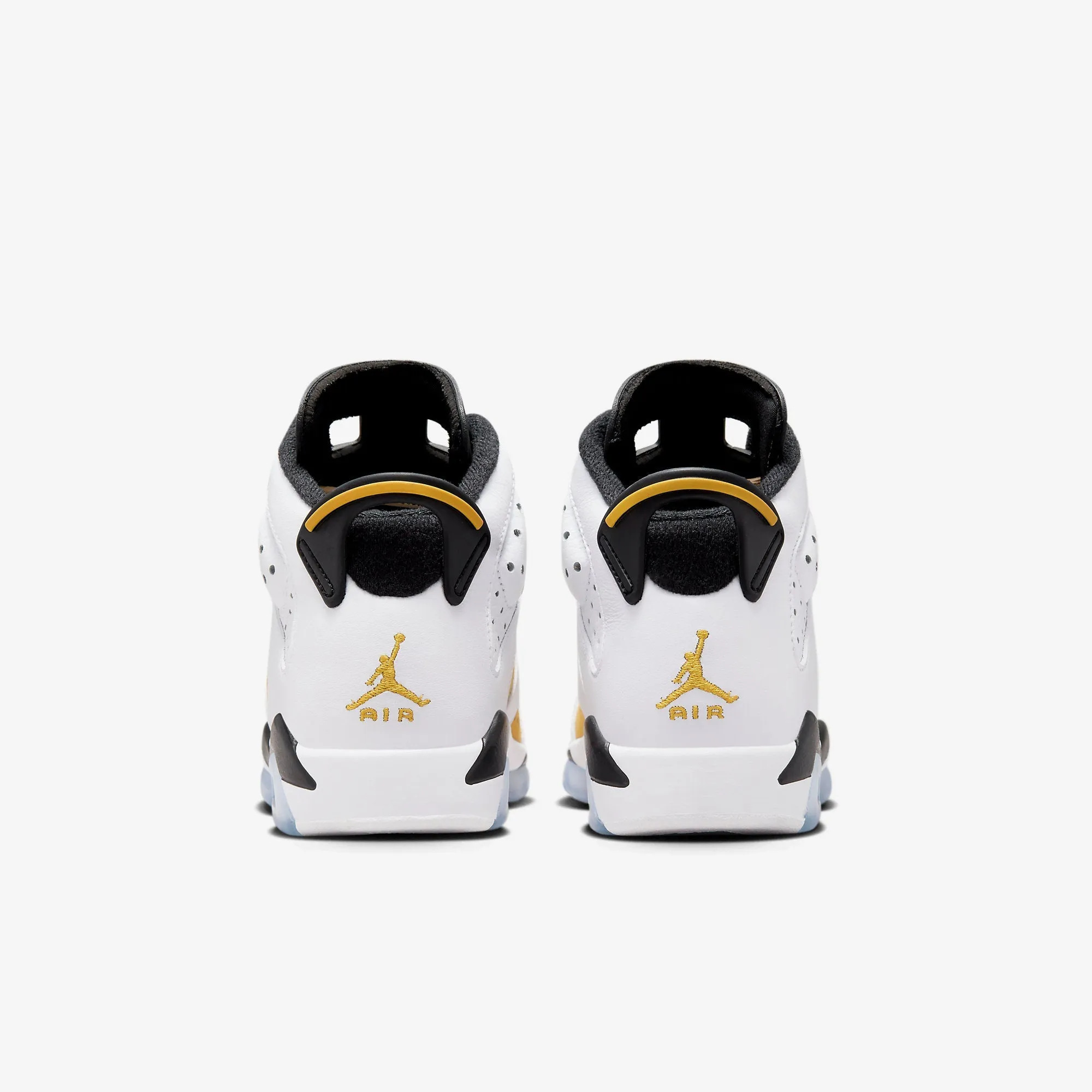 (GS) Air Jordan 6 Retro 'White / Yellow Ochre' (2024) 384665-170