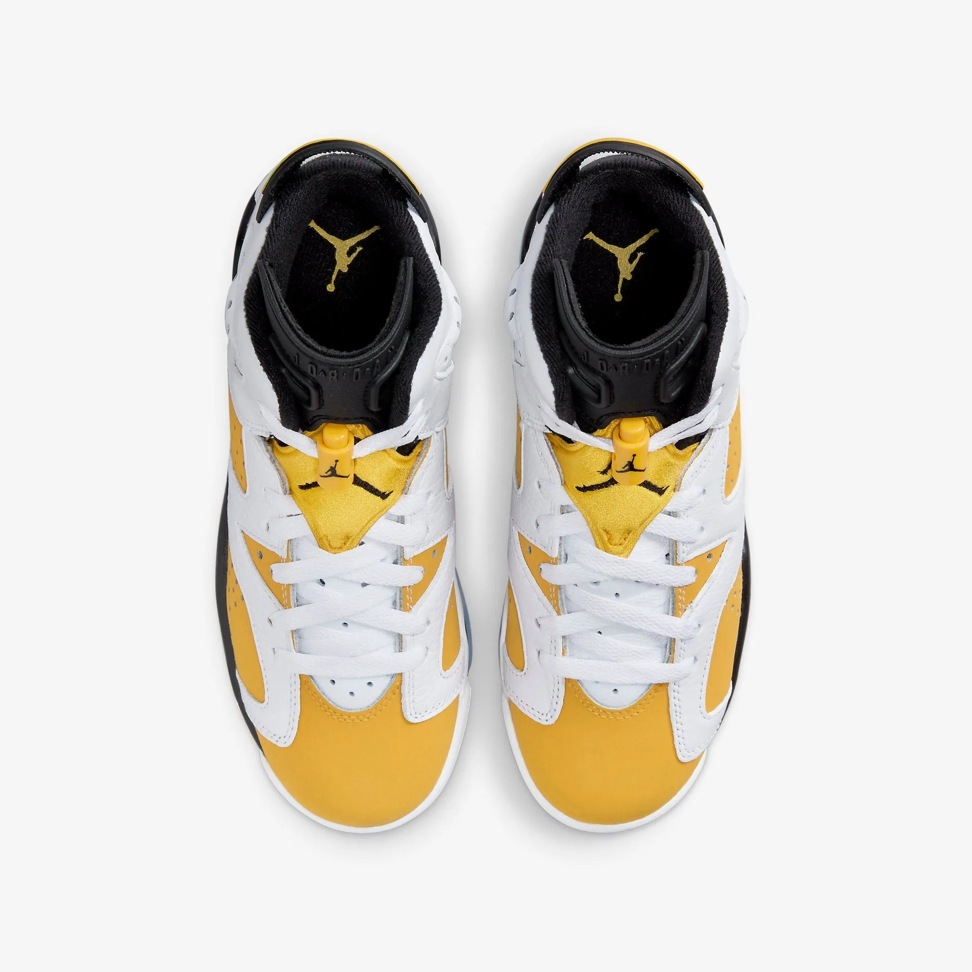 (GS) Air Jordan 6 Retro 'White / Yellow Ochre' (2024) 384665-170