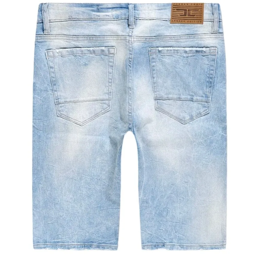 Jordan Craig Og Madison Denim Shorts (Sky Blue) J3206S