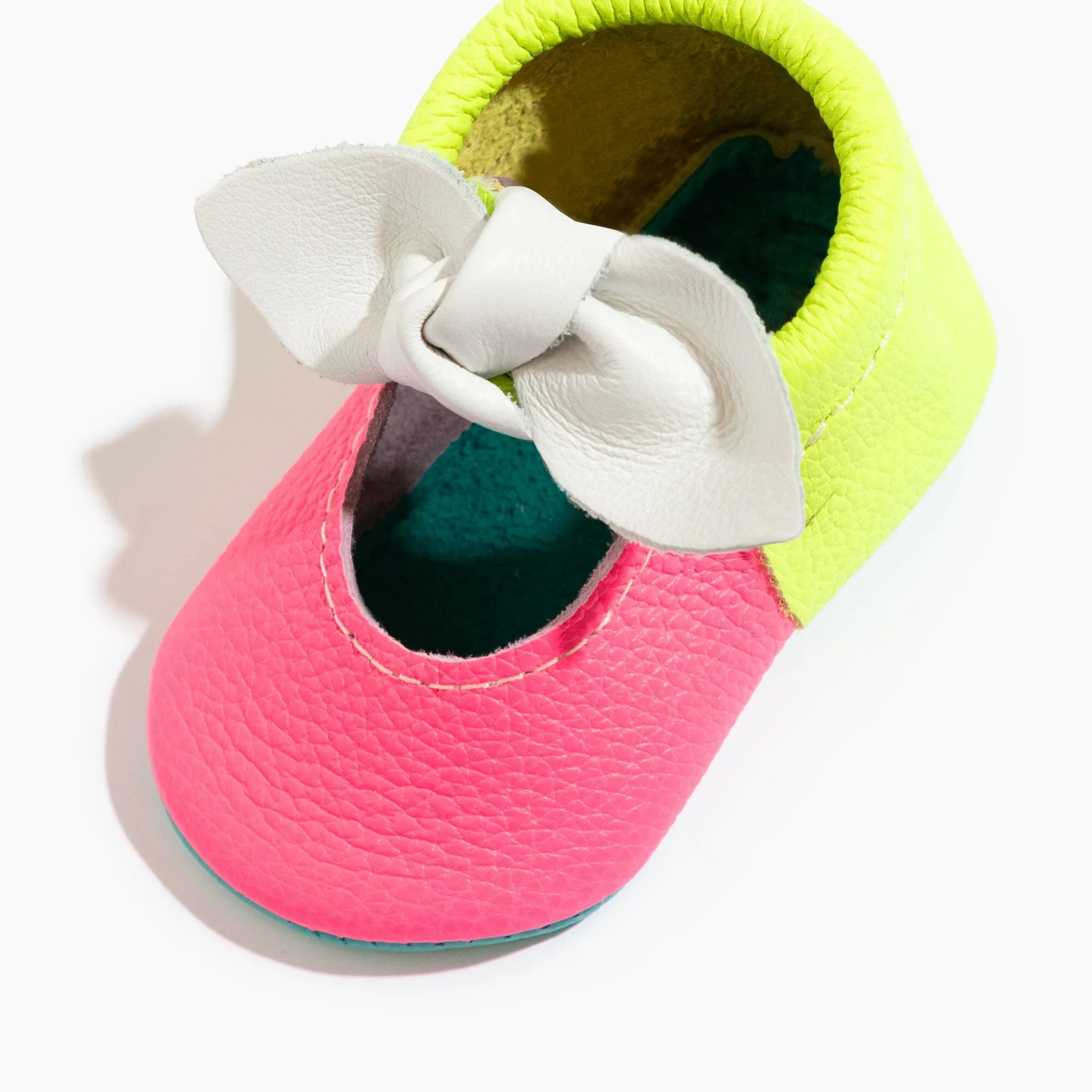 Malibu Knotted Bow Baby Shoe