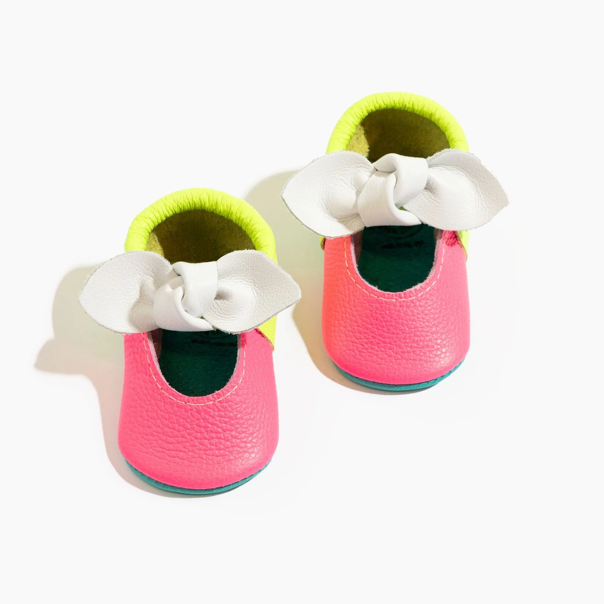 Malibu Knotted Bow Baby Shoe