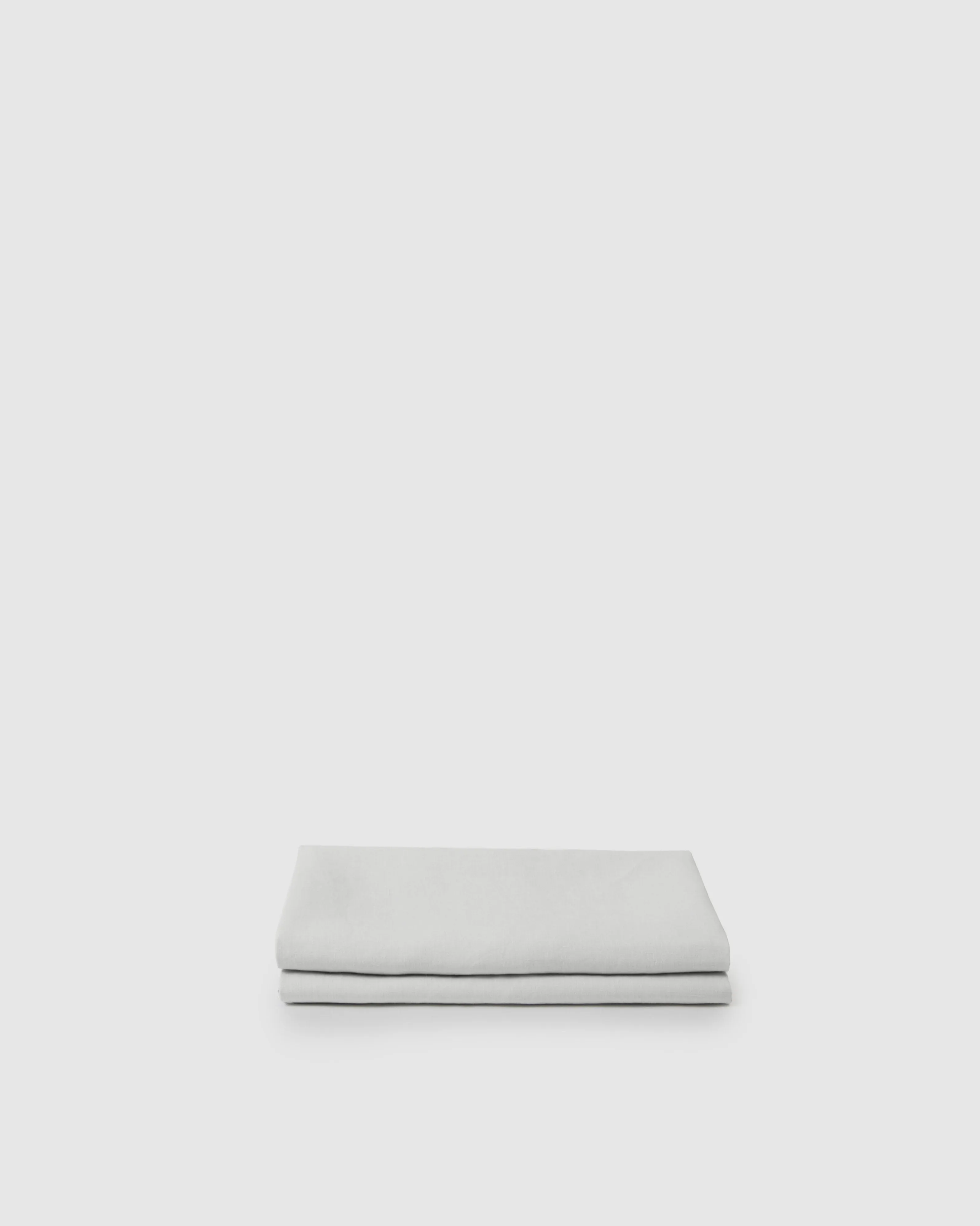 Marcel Linen Fitted Sheet - Milk