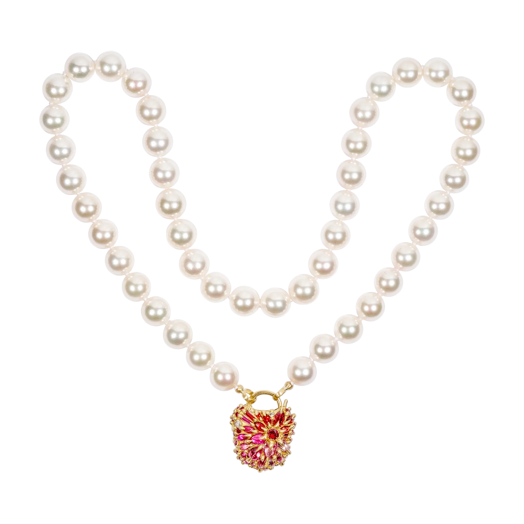 Medium White Akoya Pearl Strand - Made to Order