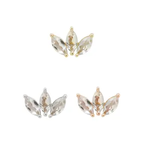 Moet - Swarovski CZ Threadless End