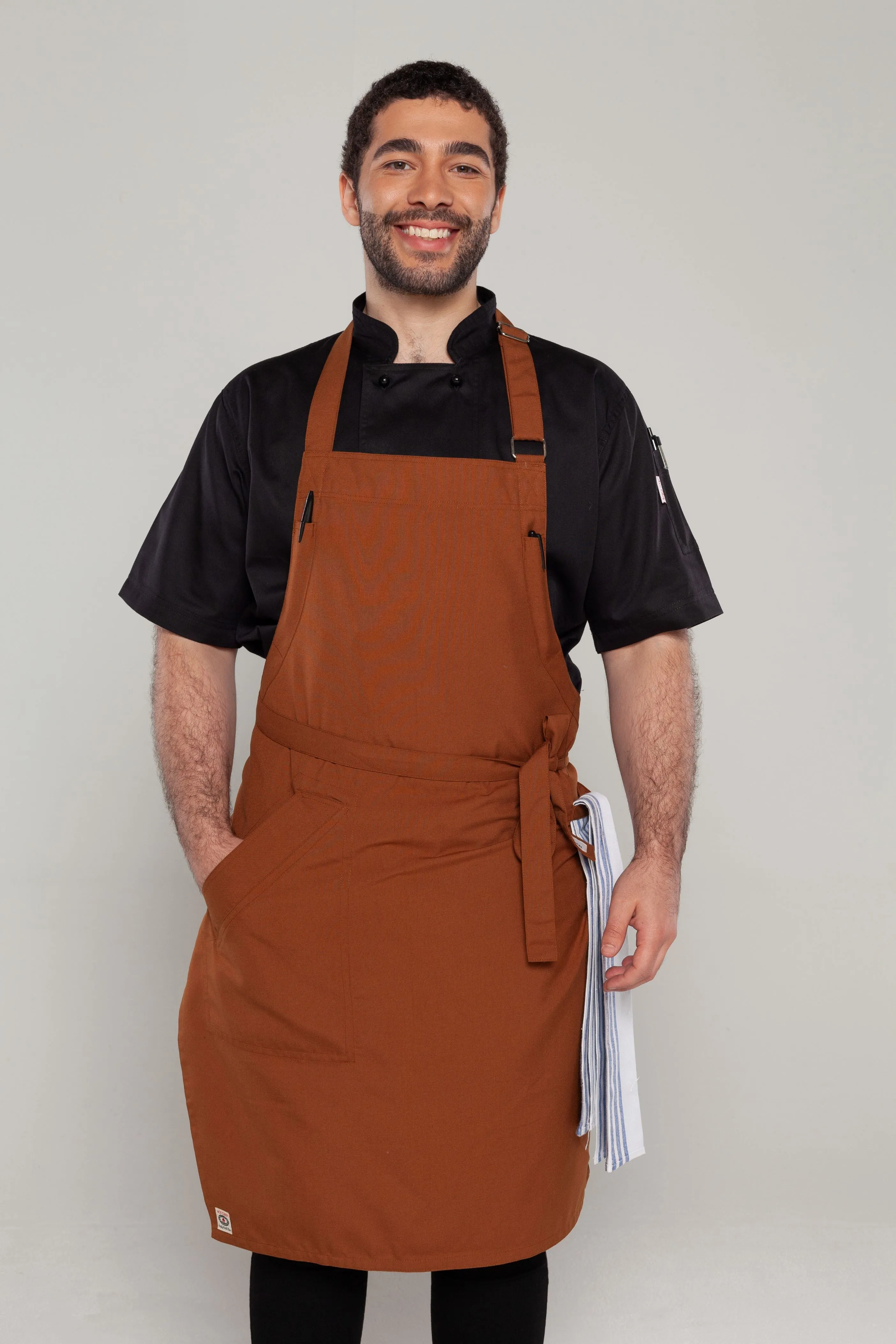 Niche Cinnamon bib Chef Apron one size