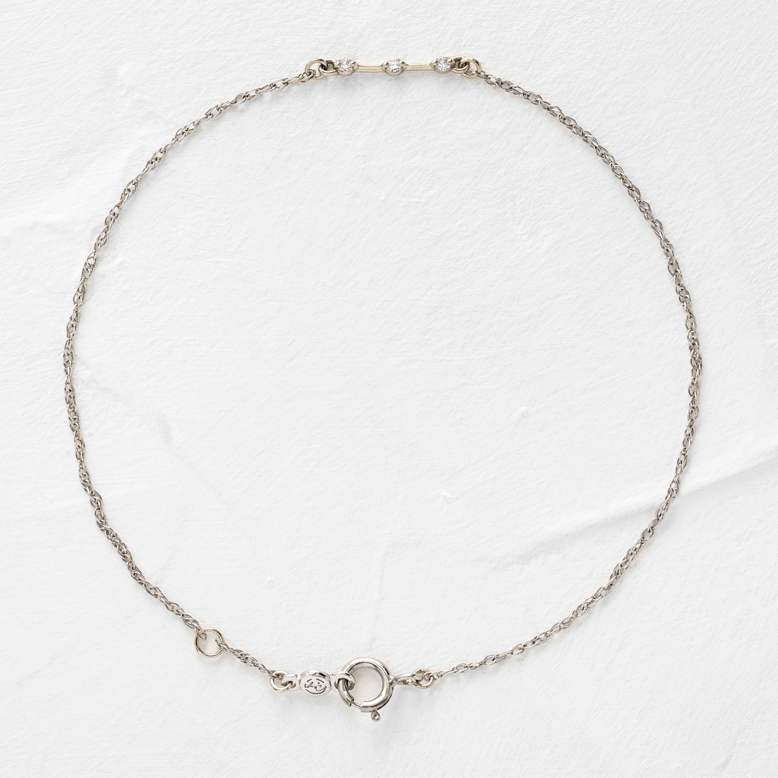 Petite Diamond Distance Bracelet - OOS