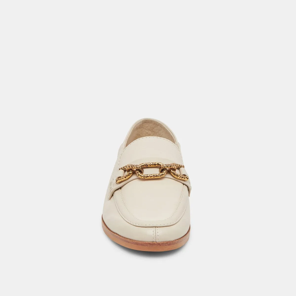 REIGN FLATS IVORY LEATHER