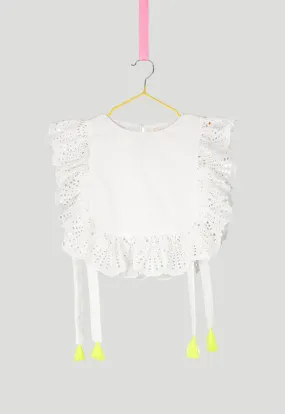 Schiffli Frill Edge Top