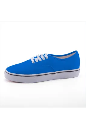 Sky Blue Low-top Canvas Shoes