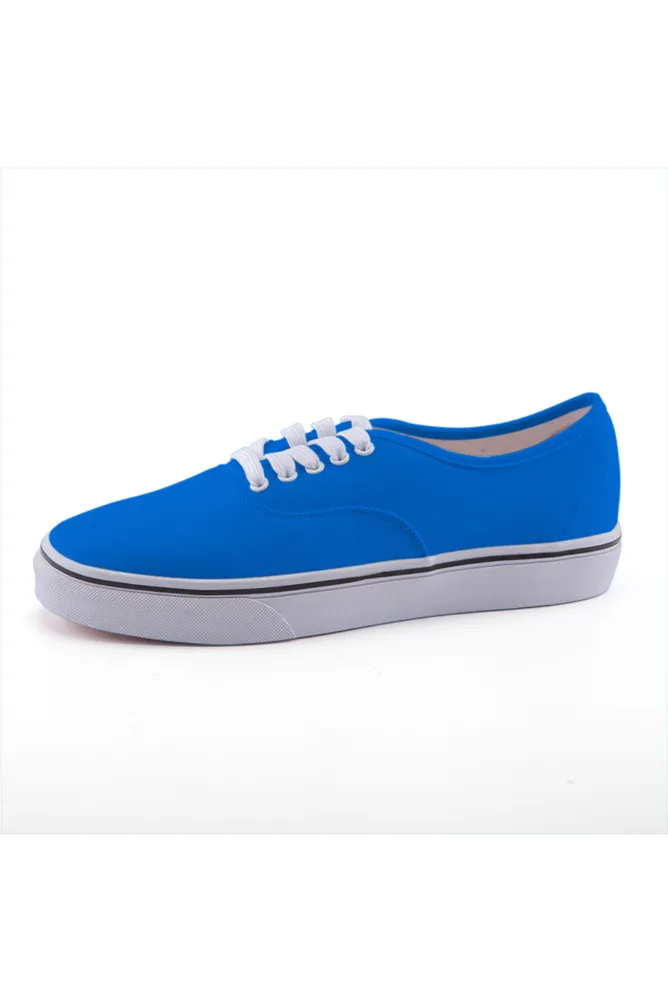 Sky Blue Low-top Canvas Shoes