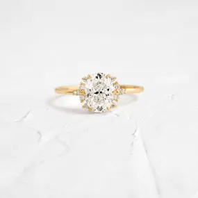 Stargaze Ring, 1.51ct. Oval Cut