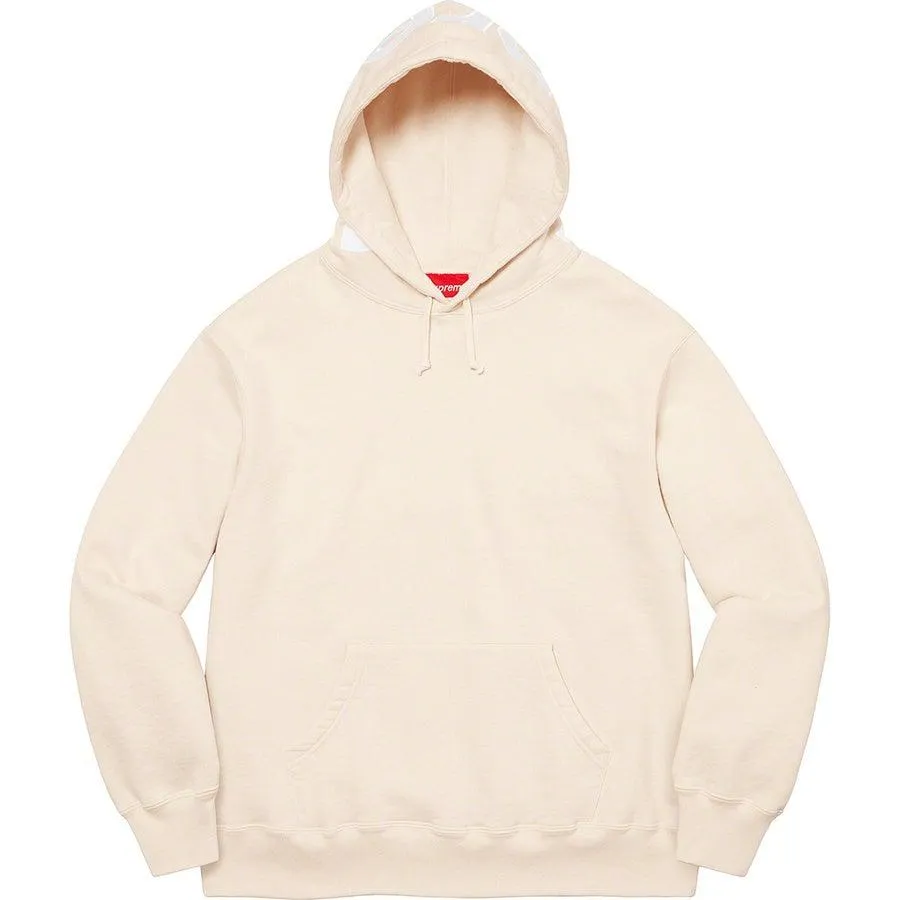 Supreme Contrast Hooded Sweatshirt (Natural)