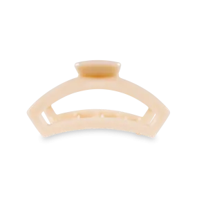 Teleties Open Almond Beige Medium Hair Clip