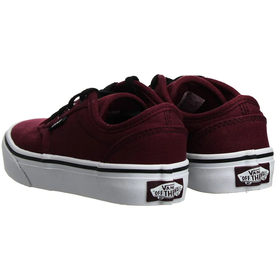 Vans Atwood Kids Burgundy Plimsolls