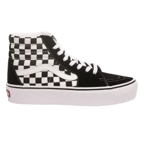 Vans women's high top sneakers with wedge SK8-Hi VN0A3TKNQXH1 black-white