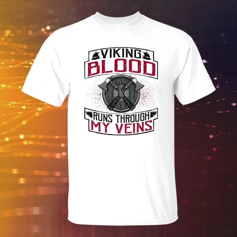 Viking Blood White T-Shirt