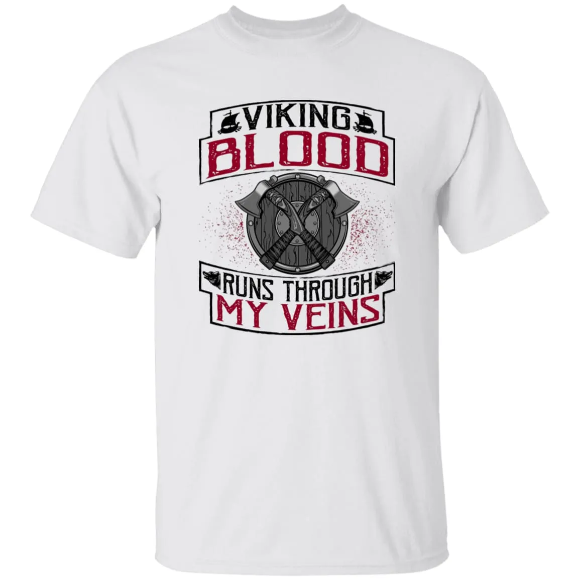 Viking Blood White T-Shirt